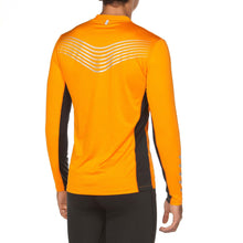 Load image into Gallery viewer, ARENA - M RUN H:Z LONG SLEEVE - TANGERINE:BLACK (001562-345) back