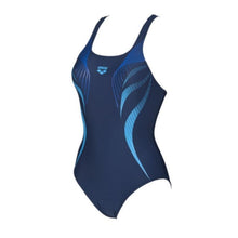Load image into Gallery viewer, ONLY SIZE 32 - WOMEN'S FLOW V BACK - NAVY - OntarioSwimHub