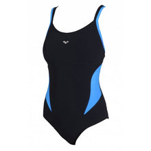 Load image into Gallery viewer, WOMEN MAKIMURAX - BLACK/TURQUOISE - OntarioSwimHub