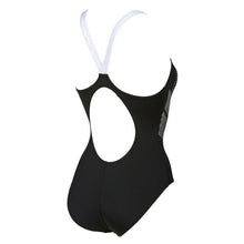 Load image into Gallery viewer, ONLY SIZE 32 - WOMEN'S SHADOW ONE-PIECE SWIMSUIT - BLACK/WHITE - OntarioSwimHub