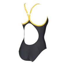 Load image into Gallery viewer, ONLY SIZE 32 - WOMEN'S SLIPSTREAM ONE-PIECE SWIMSUIT - DEEP GREY - OntarioSwimHub