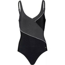Load image into Gallery viewer, ONLY SIZE 32 - WOMEN'S TOPAZ SQUARED BACK - BLACK - OntarioSwimHub