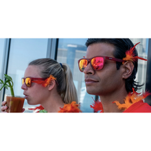 Load image into Gallery viewer, GOODR - PHOENIX AT A BLOODY MARY BAR - RED GOODR RUNNING SUNGLASSES - FACE