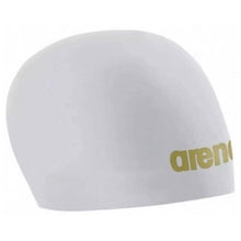 Load image into Gallery viewer, arena-3d-race-swim-cap-white-gold-91554-12u-ontario-swim-hub-1
