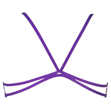 Load image into Gallery viewer, ONLY SIZE S - WOMEN'S BANDEAU PLAY BIKINI TOP - SOLID - OntarioSwimHub