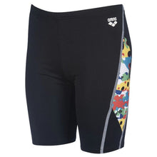 Load image into Gallery viewer, arena-boys-camouflage-jammer-black-multi-002949-500-ontario-swim-hub-1