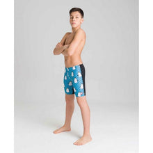 Load image into Gallery viewer, BOYS' CRAZY PENGUINS JAMMER - OntarioSwimHub