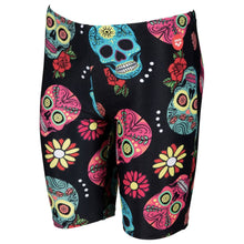 Load image into Gallery viewer, arena-boys-crazy-skulls-carnival-jammer-black-multi-004738-500-ontario-swim-hub-1