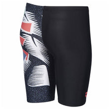 Load image into Gallery viewer, arena-boys-funny-letters-jammer-black-multi-002882-550-ontario-swim-hub-2