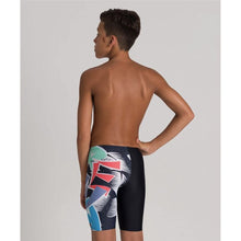 Load image into Gallery viewer, arena-boys-funny-letters-jammer-black-multi-002882-550-ontario-swim-hub-4