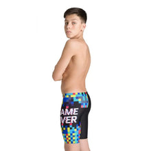 Load image into Gallery viewer, arena-boys-game-over-jammer-black-multi-003516-500-ontario-swim-hub-6