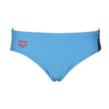 Load image into Gallery viewer, ONLY SIZE 26 - BOYS' HEY BRIEF - TURQUOISE - OntarioSwimHub