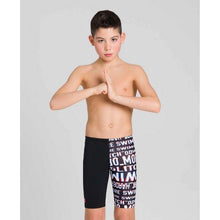 Load image into Gallery viewer, arena-boys-neon-glitch-jammer-black-multi-003566-550-ontario-swim-hub-3