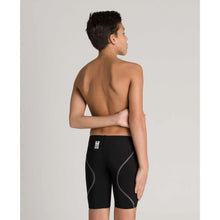 Load image into Gallery viewer, arena Race Suit for Boys in Black - Boys' Powerskin ST 2.0 Jammer model back