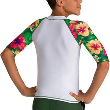 Load image into Gallery viewer, BOYS' SHORT SLEEVE ALLOVER RASH VEST - OntarioSwimHub