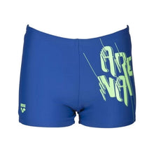 Load image into Gallery viewer, ONLY SIZE 26 - BOYS' RAZZLE DAZZLE SHORTS - ROYAL - OntarioSwimHub