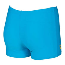Load image into Gallery viewer, ONLY SIZE 26 - BOYS' SCRATCHY SHORTS - TURQUOISE - OntarioSwimHub