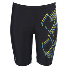 Load image into Gallery viewer, arena-boys-shimmery-jammer-black-turquoise-003521-580-ontario-swim-hub-2