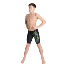 Load image into Gallery viewer, arena-boys-shimmery-jammer-black-turquoise-003521-580-ontario-swim-hub-7