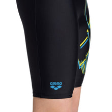 Load image into Gallery viewer, arena-boys-shimmery-jammer-black-turquoise-003521-580-ontario-swim-hub-9