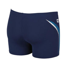 Load image into Gallery viewer, ONLY SIZE 26 - BOYS' SIMMETRY SHORTS - NAVY - OntarioSwimHub
