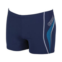 Load image into Gallery viewer, ONLY SIZE 26 - BOYS' SIMMETRY SHORTS - NAVY - OntarioSwimHub