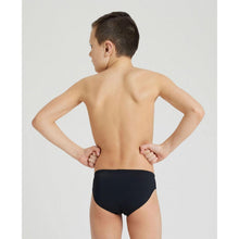 Load image into Gallery viewer, BOYS' SOLID BRIEF - BLACK - OntarioSwimHub