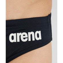 Load image into Gallery viewer, BOYS' SOLID BRIEF - BLACK - OntarioSwimHub