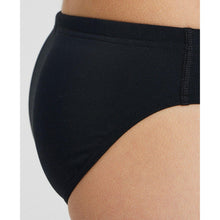 Load image into Gallery viewer, BOYS' SOLID BRIEF - BLACK - OntarioSwimHub