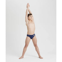 Load image into Gallery viewer,     arena-boys-solid-brief-navy-white-2a258-75-ontario-swim-hub-5