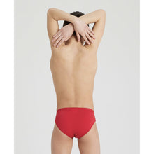 Load image into Gallery viewer,     arena-boys-solid-brief-red-white-2a258-45-ontario-swim-hub-4