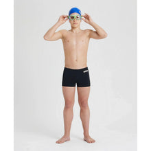 Load image into Gallery viewer, BOYS' SOLID SHORTS - BLACK - OntarioSwimHub