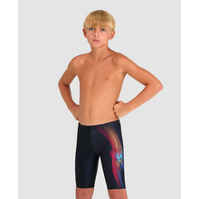 Load image into Gallery viewer, arena-boys-swim-jammer-parrot-print-black-006006-500-ontario-swim-hub-5