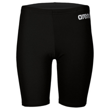 Load image into Gallery viewer, arena-boys-team-swim-jammer-solid-black-white-004772-550-ontario-swim-hub-2