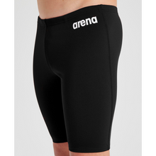 Load image into Gallery viewer, arena-boys-team-swim-jammer-solid-black-white-004772-550-ontario-swim-hub-7