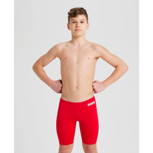 Load image into Gallery viewer, arena-boys-team-swim-jammer-solid-red-white-004772-450-ontario-swim-hub-5