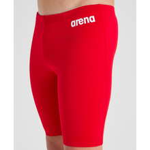 Load image into Gallery viewer, arena-boys-team-swim-jammer-solid-red-white-004772-450-ontario-swim-hub-8