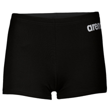 Load image into Gallery viewer, arena-boys-team-swim-short-solid-black-white-004777-550-ontario-swim-hub-2