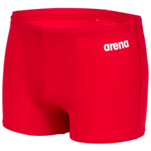 Load image into Gallery viewer,     arena-boys-team-swim-short-solid-red-white-004777-450-ontario-swim-hub-1