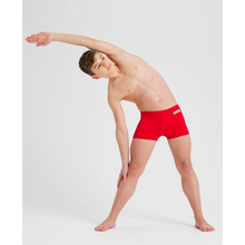 Load image into Gallery viewer, arena-boys-team-swim-short-solid-red-white-004777-450-ontario-swim-hub-7