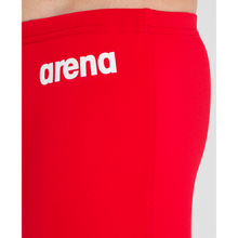 Load image into Gallery viewer, arena-boys-team-swim-short-solid-red-white-004777-450-ontario-swim-hub-9
