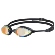 Load image into Gallery viewer,     arena-cobra-swipe-mirror-goggles-yellow-copper-black-004196-350-ontario-swim-hub-1