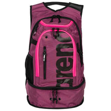 Load image into Gallery viewer, arena-fastpack-3.0-backpack-plum-neon-pink-005295-102-ontario-swim-hub-2