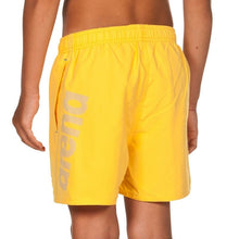 Load image into Gallery viewer, JUNIOR FUNDAMENTALS LOGO BOXER SWIM SHORTS - OntarioSwimHub
