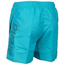 Load image into Gallery viewer, JUNIOR FUNDAMENTALS LOGO BOXER SWIM SHORTS - OntarioSwimHub