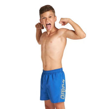 Load image into Gallery viewer, JUNIOR FUNDAMENTALS LOGO BOXER SWIM SHORTS - OntarioSwimHub