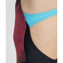 Load image into Gallery viewer, arena-girls-bright-hues-print-swim-pro-back-one-piece-swimsuit-black-martinica-005088-580-ontario-swim-hub-9