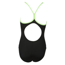 Load image into Gallery viewer, ONLY SIZE 26 - GIRLS' DEMETRA ONE-PIECE SWIMSUIT - BLACK - OntarioSwimHub