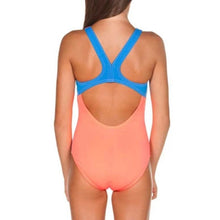 Load image into Gallery viewer, GIRLS' EQUILIBRIUM ONE-PIECE SWIMSUIT - SHINY PINK - OntarioSwimHub