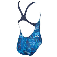 Load image into Gallery viewer, ONLY SIZE 26 - GIRLS' EVOLUTION ONE-PIECE SWIMSUIT - BLUE - OntarioSwimHub